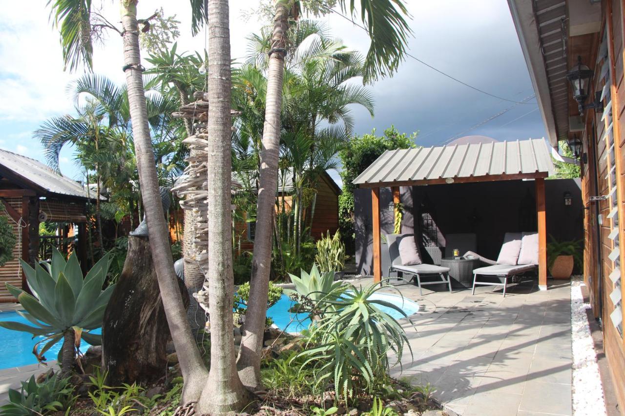 La Liane De Jade 974-Lodge Le Palissandre - Jacuzzi Privatif - Piscine Chauffee Le Bois de Nefles  Exterior foto